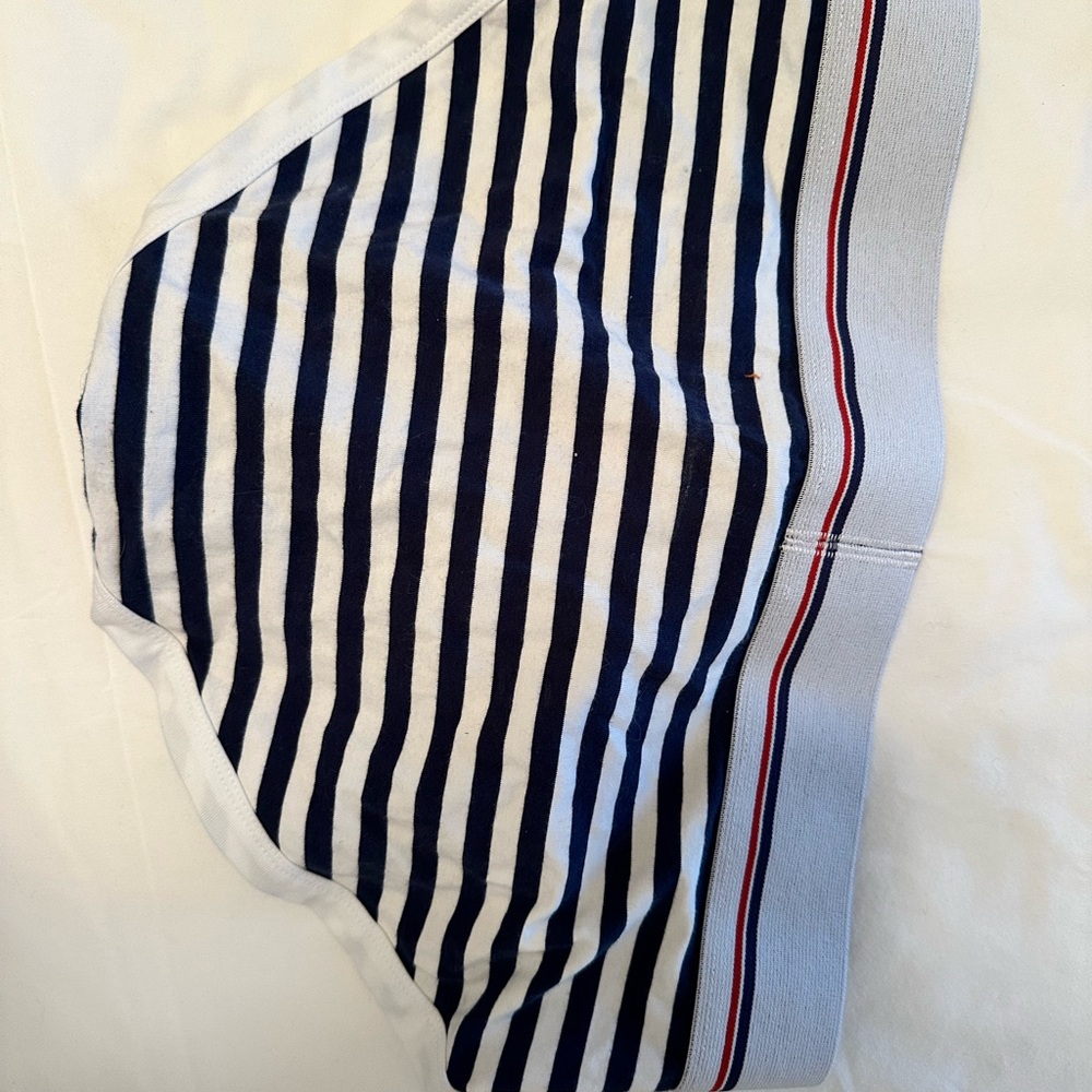 Addicted Brands Navy and White Striped Boxers
